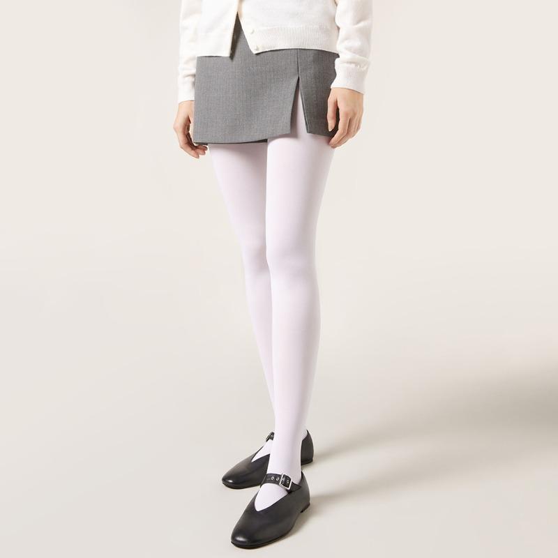 Vintage Red Women's Pantyhose Spring Autumn Super Elastic Y2k Slim Fit Candy Colored Tights Stockings for Females