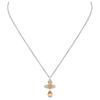 Vivienne Westwood Planet Shape Design Brass Necklace Unisex necklace Champagne 630203D5-02P720