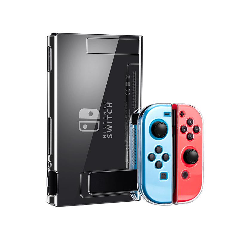 Pentru Switch Nintendo TPU carcasa transparenta pentru consola de jocuri NS husa de protectie split ns carcasa de protectie pentru comutator
