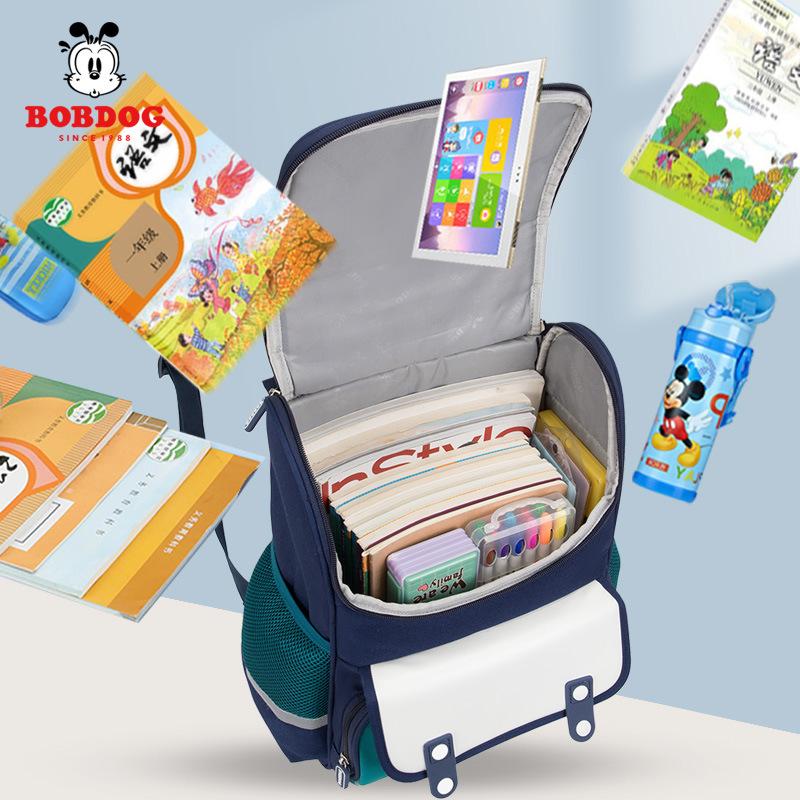 New Primary School Schoolbag for Female Junior High School Students and Male Load Reduction Spine Backpack