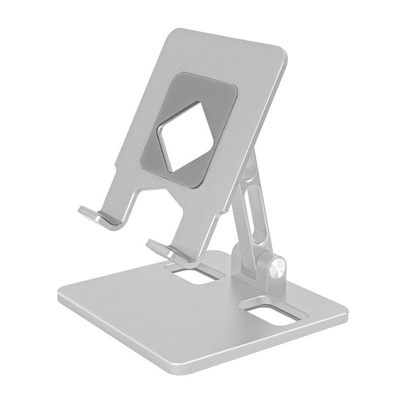 

Foldable Lightweight Metal Desktop Stand for Phones & Tablets, Ideal for Live Streaming & Customizable with Logo 600