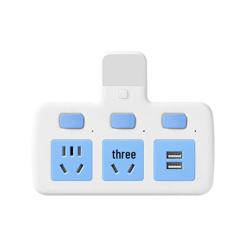 High-Power 16A Multi-Position Socket Board with USB
