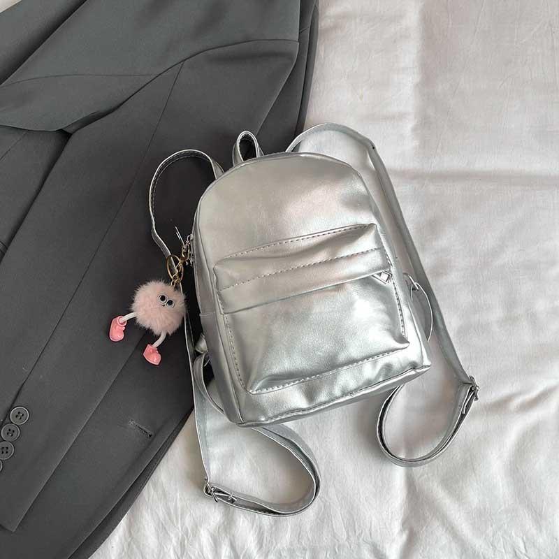 

Трендовый дорожный рюкзак 2024 года для студентов Стильный вместительный компьютерный рюкзак из ткани PU Without Pendant