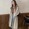 Womens Cardigan Long Sleeve Cable Knit Sweater Open Front Loose Outwear Drop Shoulder Maxi Sweater