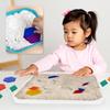 Edx Education Transparent Pattern Blocks | Tangram Play & Brain Training | Sensory Stimulation X Geometric Puzzle | Develops Vision with Light and Sha