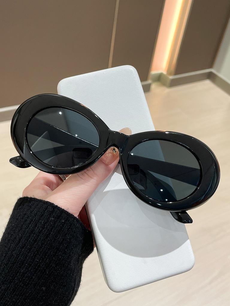 Premium Fashion Ladies Oval Sunglasses Vintage Man Designer Sun Glasses Fashion Uv Protection Shades Eyewear Uv400 Oculos De Sol