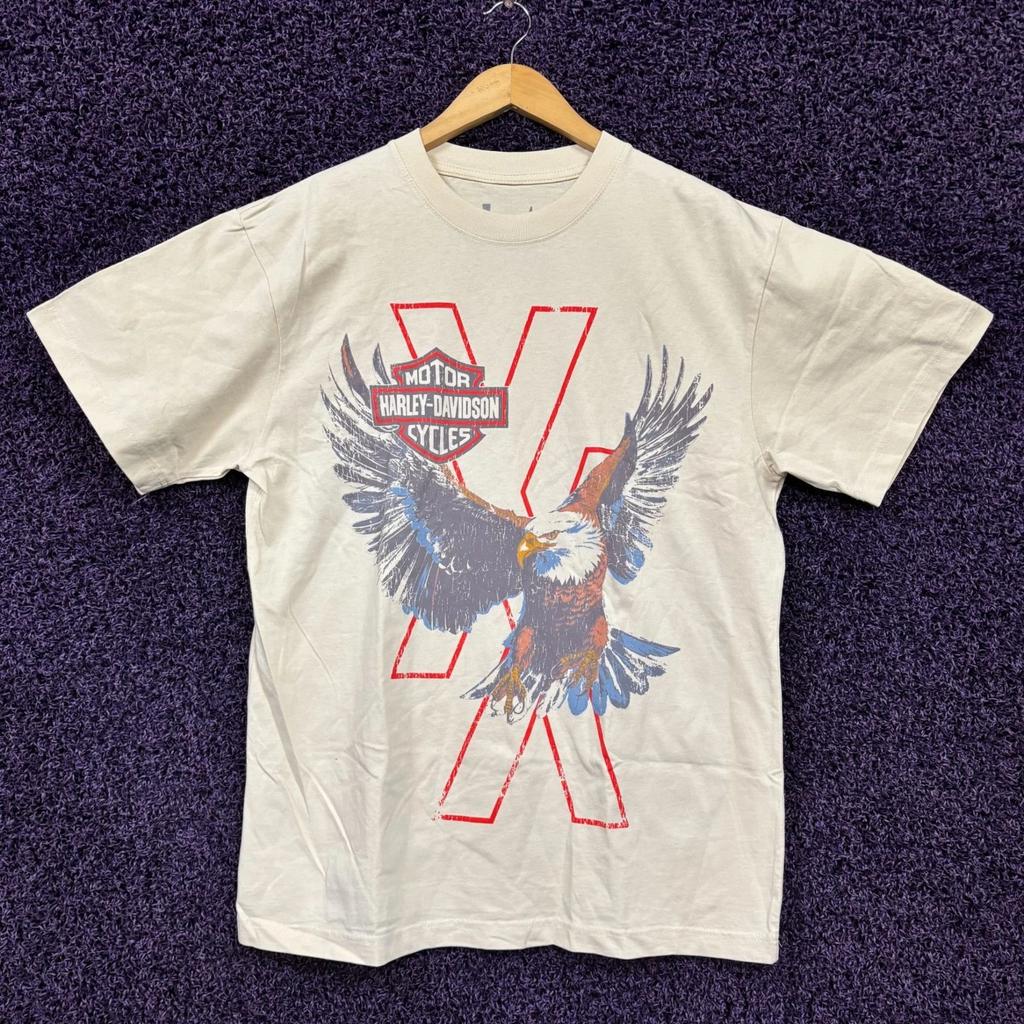 Machine Gun Kelly X Harley-Davidson Lost Americana Graphic T-Shirt Size Medium