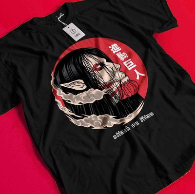 Attack On Titan T-Shirt Eren Yeager Anime Mikasa AOT Manga Graphic Unisex Tee BB660