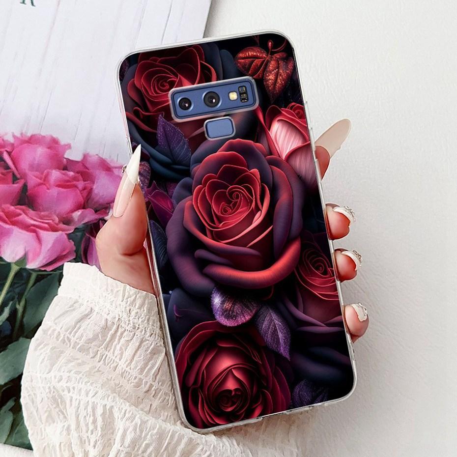 Fashion Painting Case For Samsung Galaxy Note9 Soft Silicone Phone Cases For Samsung Note 9 SM-N960F Covers Bumpers
