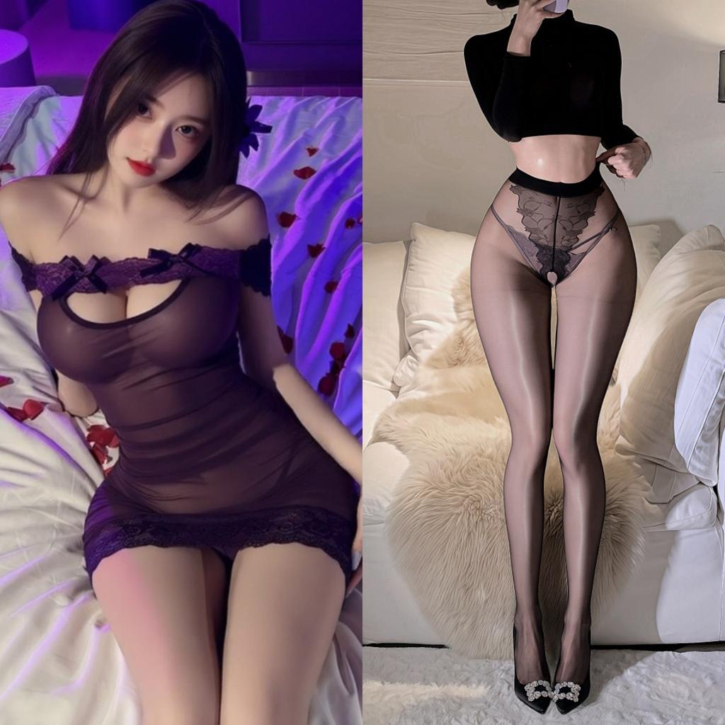 Sexy lingerie, flirting, fun clothing, sexy purple lace hip skirt, pure desire to seduce emotional fun clothing