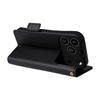 For iPhone 17 Pro Case with Wrist Strap Litchi Texture PU Leather Wallet Phone Cover