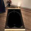 VIKAMA Multi-Style Islamic Prayer Rug Polyester Portable Muslim Salah Mat Ramadan Gift Floral Arch Home Decor Prayer Carpet