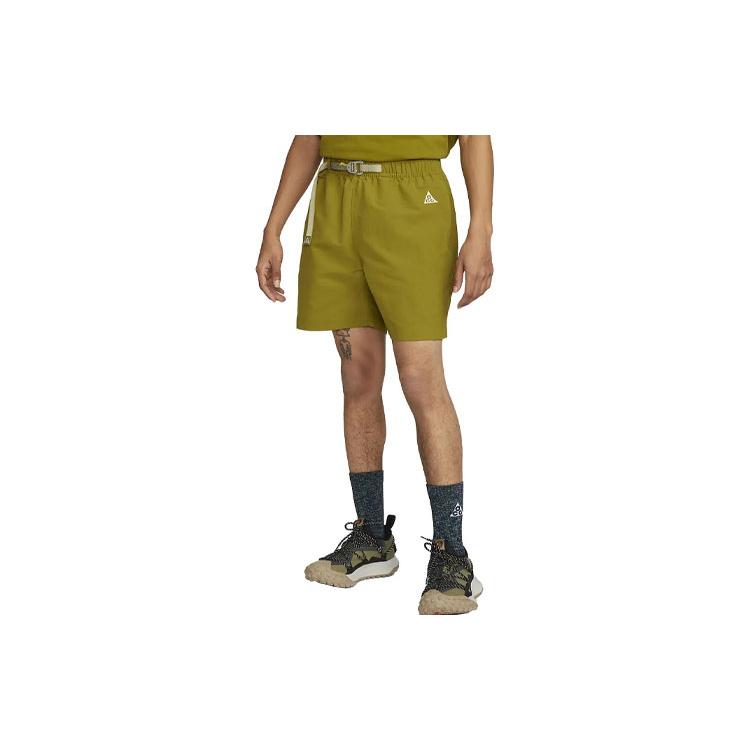 Nike Pantaloncini Casual ACG da Uomo Verde Oliva Moderato CZ6704-390