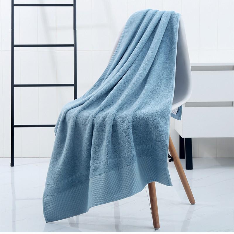 Quick-Drying, Absorbent, No-Shed, Thickened Unisex Bath Towel - 100% Pure Cotton for Adults
