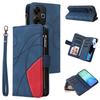For Xiaomi Redmi 13 5G/13 4G/Note 13R 5G Leather Case with Strap Zipper 9 Card Slot Phone Cover Stand