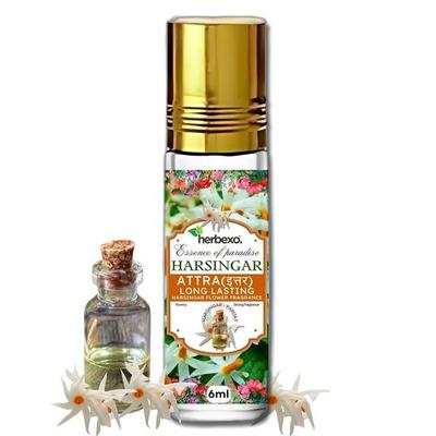 Harsingar Attar, Čistá a prírodná kvetinová esencia, Bez alkoholu, Dlhotrvajúca prírodná vôňa