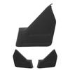 Seat Trim Cover Panel Scratch Resistant Strong Structure Black Textured Seat Housing Panel for Vehic