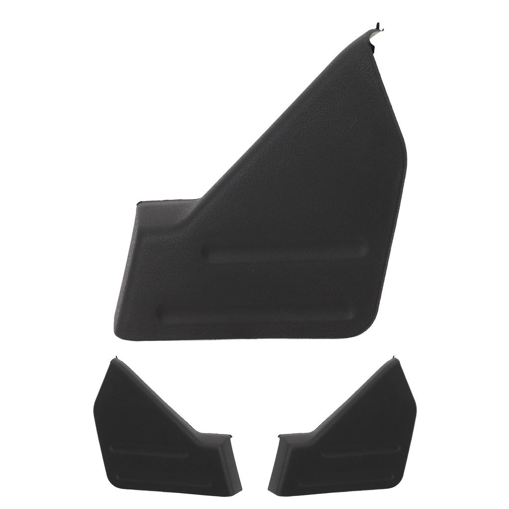 Seat Trim Cover Panel Scratch Resistant Strong Structure Black Textured Seat Housing Panel for Vehic