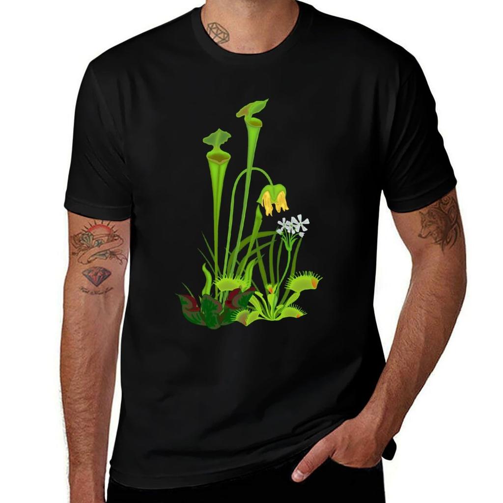 Flowering Carnivorous Plants TShirt Ultra Soft Breathable Tee Top