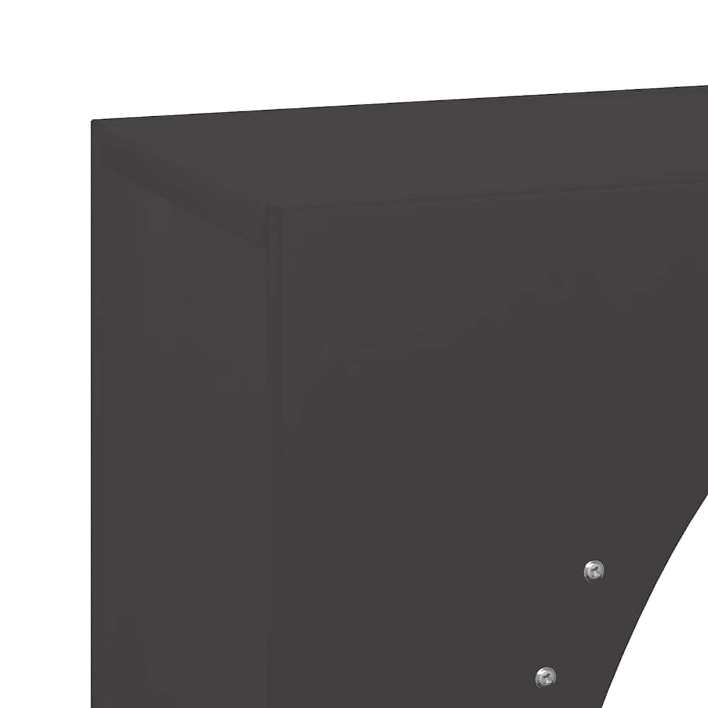 Firewood Rack Black 50x23x100 cm Cold Rolled Steel