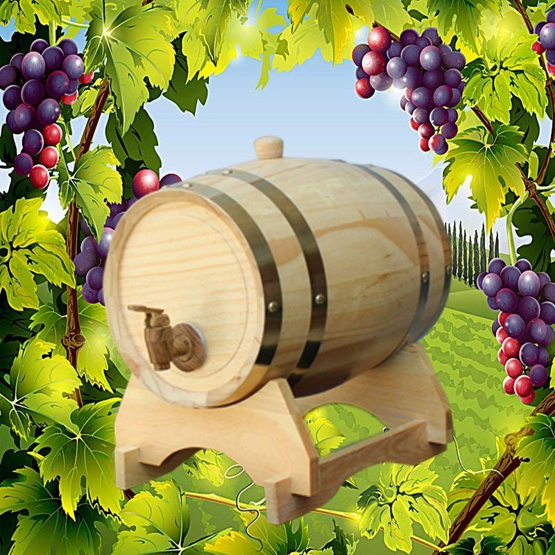 

Анму 3л Дубовая бочка для вина и пива