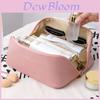 Style High Capacity Portable Pu Makeup Organizer For Travel And Home Use