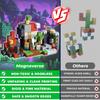 Magnetic Square Building Block 3D Puzzle Assembly Toy Boy Magma Forest Gift Children