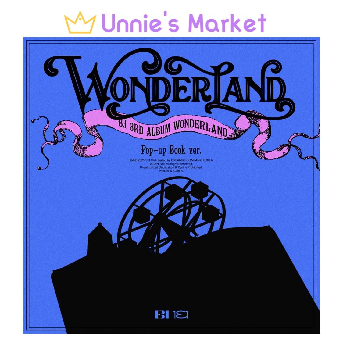 

[Предзаказ] BI - WONDERLAND Pop-up книга Ver. / 3-й альбом + бесплатный подарок 1EA