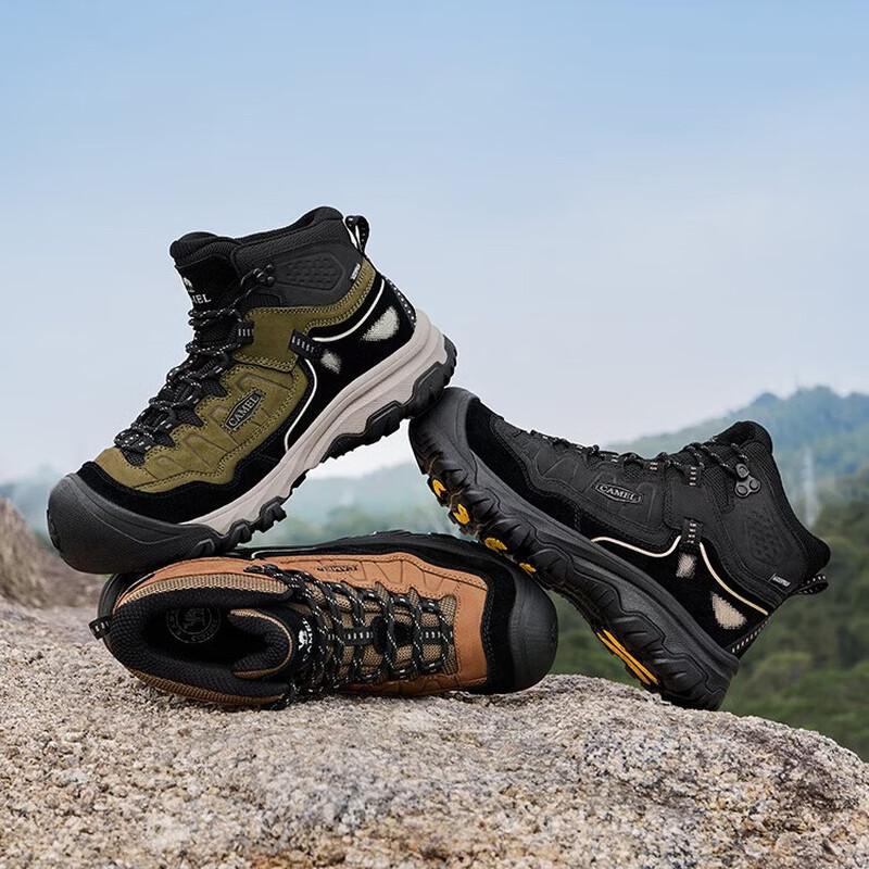 Camel Men's Waterproof Outdoor Hiking Boots