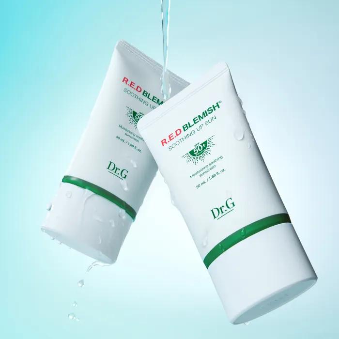 Calming Moisture Sun Cream_Red Blemish Soothing Up Sun 50mL+50mL