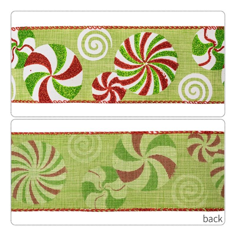 Panglici Eficiente pentru Meșteșuguri de Crăciun Panglici Colorate pentru Sărbători de Crăciun pentru Împachetarea Cadourilor și Decorare