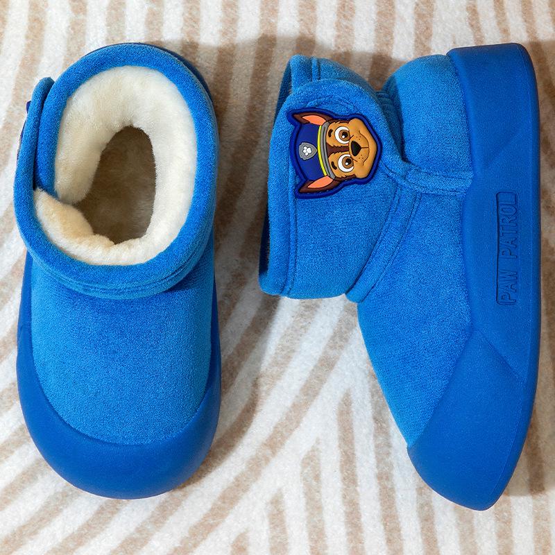 Paw Patrol Kids' Non-Slip Winter Snow Boots - Warm Cotton for Girls