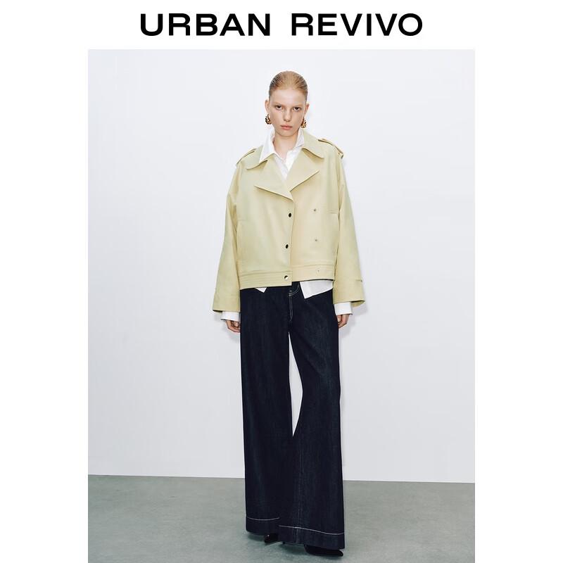 

UR Women s Autumn Casual Lapel Loose Jacket S