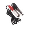 Portable DC Converter with Battery Clip, 12V/24V to 5V 4-Port USB Charger Multiport Power Adapter for Smart Phone Tablet