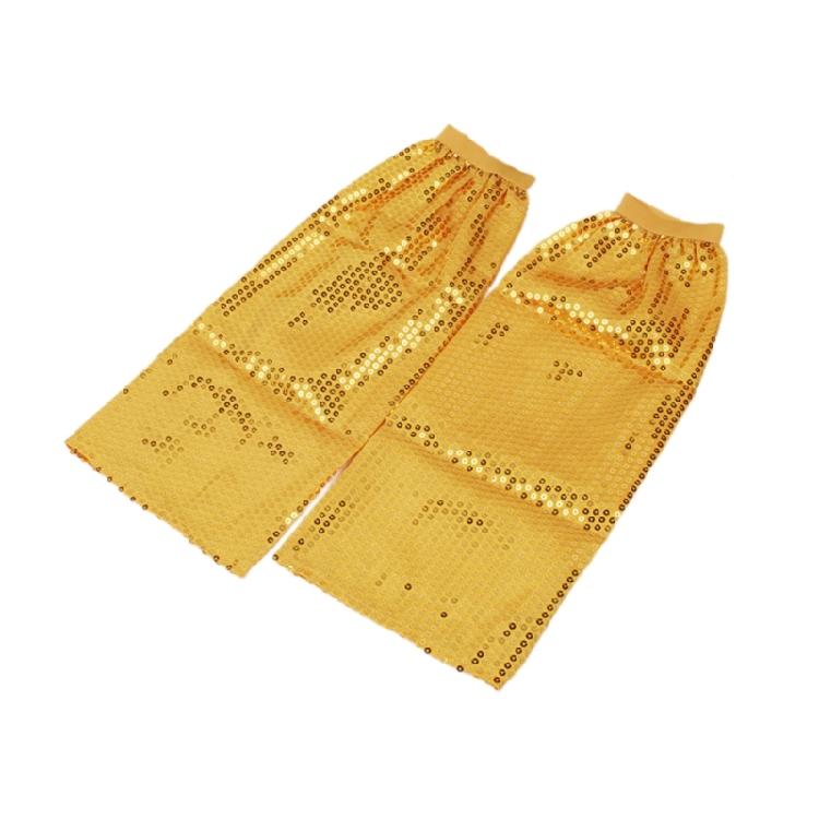 Scaldamuscoli con Paillettes Coprigambe Bling Polsini Elastici Manica per Gamba Costume per Raves Party