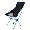Angeln BBQ Wanderstuhl Faltbarer Outdoor Zusammenklappbarer Campingstuhl Tragbarer Klappstuhl für Strandpicknicksitz Klappstuhl