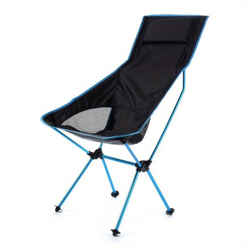 Angeln BBQ Wanderstuhl Faltbarer Outdoor Zusammenklappbarer Campingstuhl Tragbarer Klappstuhl für Strandpicknicksitz Klappstuhl