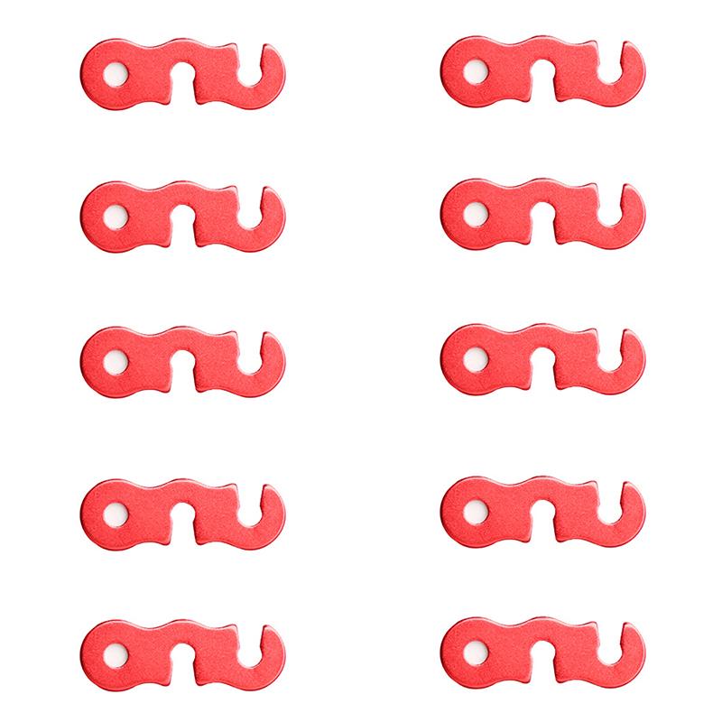 Aluminiumlegierung Zelt Windseil S-Typ Spanner Befestigungselement Einstellbar Camping Zelt Kordel Seil Schnalle Zeltzubehör Für Outdoor