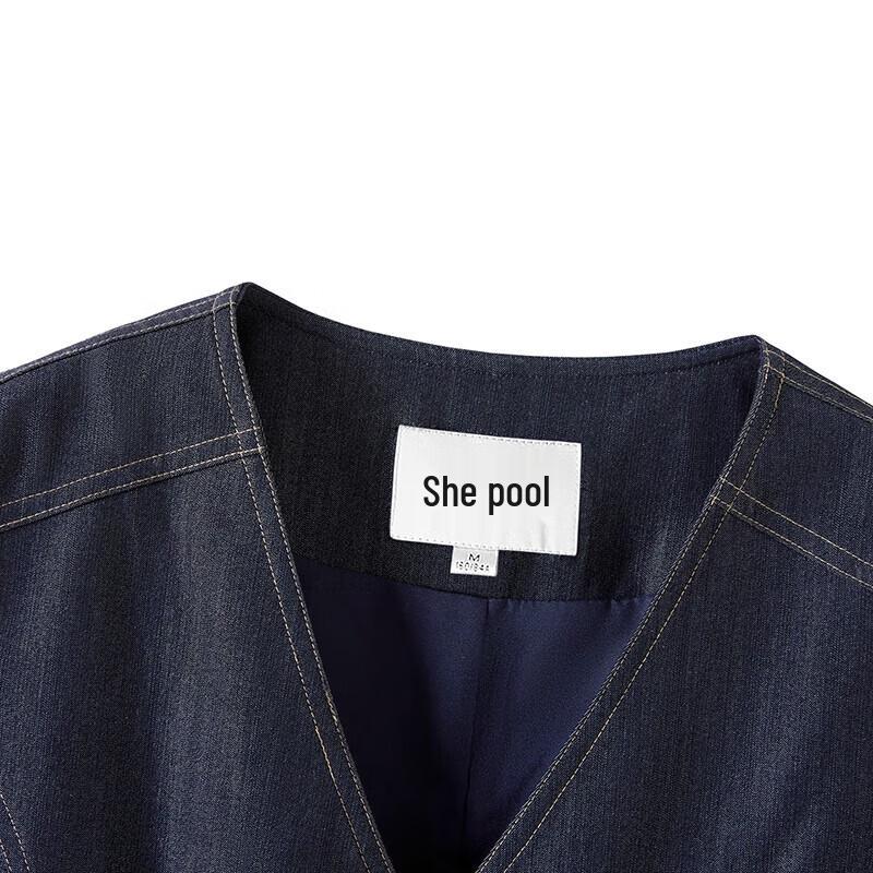 Women's V-Neck Single-Breasted Suit Vest