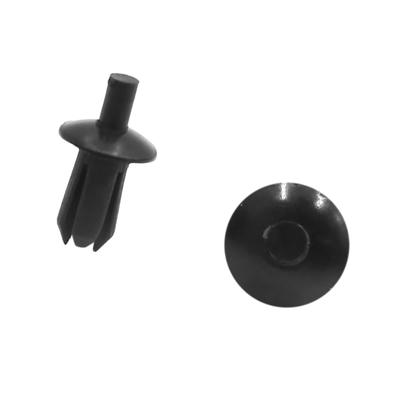ACROPIX 5mm Plastic Rivet Clips Bumper Fender Fasteners for BMW Black 10pcs