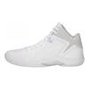 Asics Geltriforce 3 Rundzehen Schnürschuhe Synthetikleder Mid-Top Basketballschuhe Herren Sneaker Weiß 1061A006-100