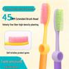 Vibrant High-Density Soft Bristle Adult Toothbrush
