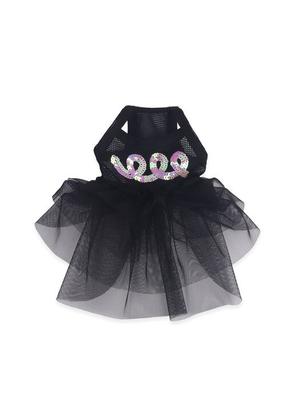 MONCHOUCHOU Sparkle Ballerina Dress Black