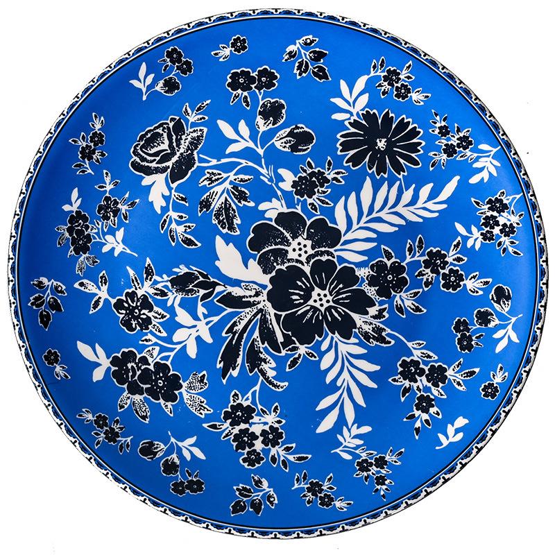 European ins banquet creative plate steak plate, restaurant hotel home artistic Western flat