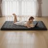 VEVOR Japanese Tatami Mat, Full Size Foldable Japanese Tatami Mattress, Futon Mattress with Storage Bag & Fastener, 9-Layer Floor Mat for Sleeping