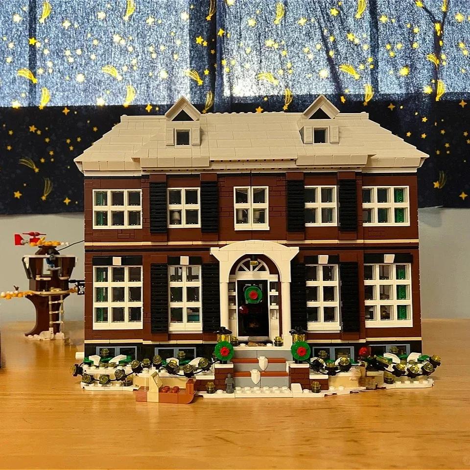 New Ideas Home Alone House Model Building Blocks Bricks Ducation Toy for Boy Kids Christmas Birthday Gifts 3955 Pcs
