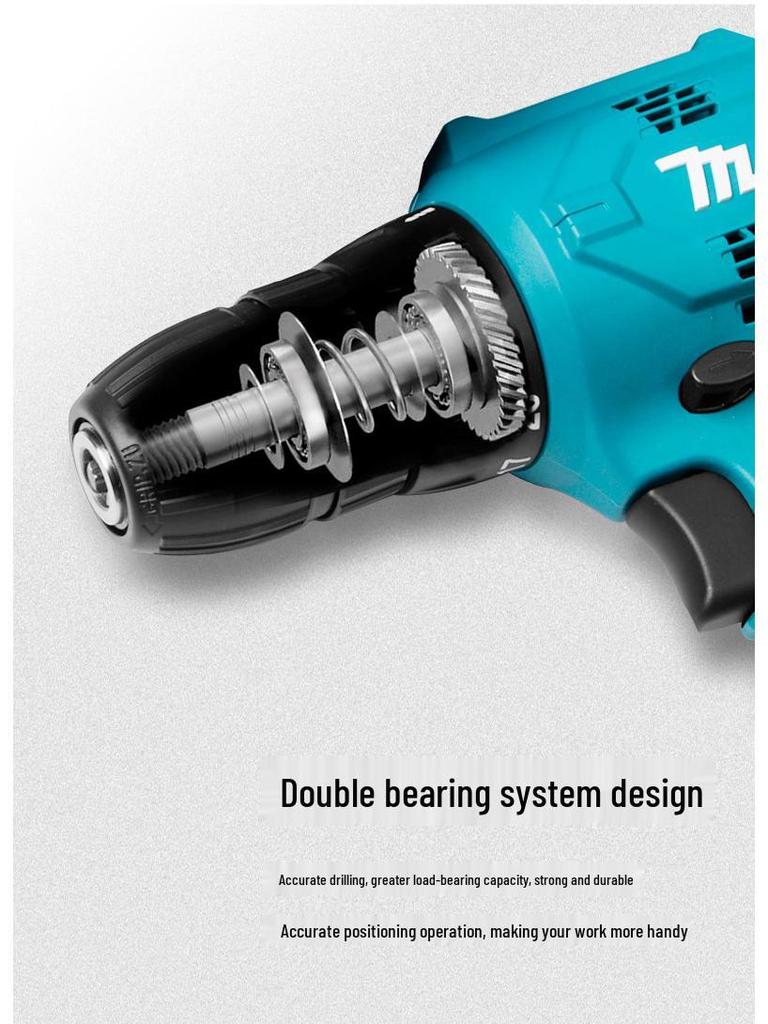 Makita DF0300 Multifunksjonell elektrisk drill: Muttertrekker & Skrutrekker