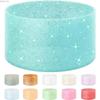 Manchon de fond de bouteille en silicone à paillettes Accessoires pour gobelets Tampon antidérapant pour bouteille d'eau Couvercle isolant thermique pour gobelet de sport pour gobelet