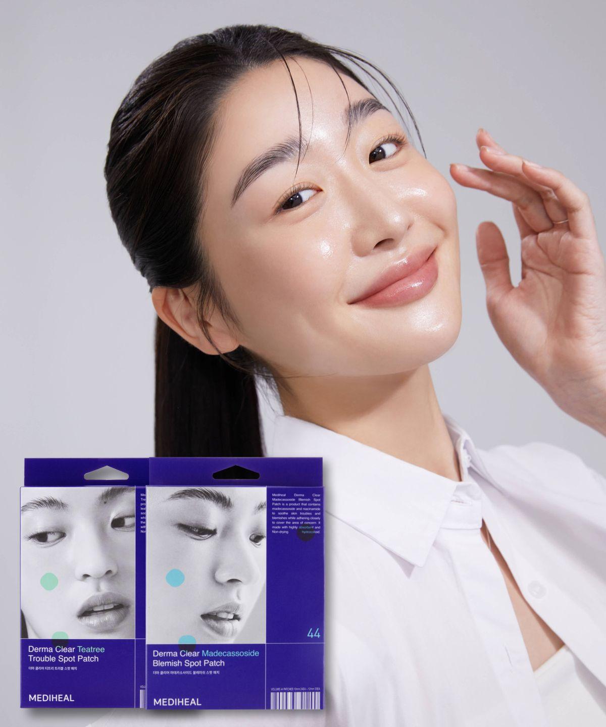 Derma Clear Trouble Spot Patch 44 Patches Choose 1 of 2 (Tea Tree / Madecassoside) Tea tree