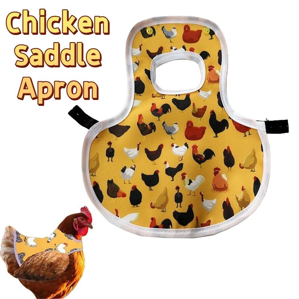 Adjustable Hen Apron Protective Chicken Harness Vest Poultry Back Protector  Poultry Back Protector
